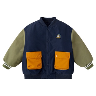 嘟嘟家男童棉服冬季儿童棉衣女童棉袄宝宝加厚外套冬款上衣小童装