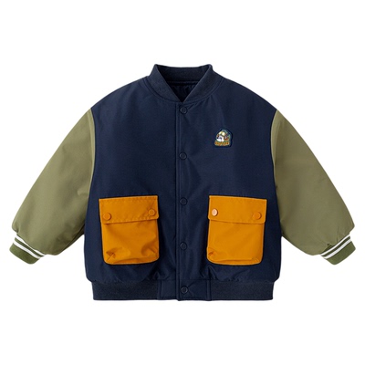 嘟嘟家男童棉服冬季儿童棉衣女童棉袄宝宝加厚外套冬款上衣小童装