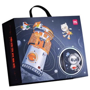 得力电动文具套装入学礼物一年级小学生学习用品全自动削笔机削笔器入学儿童幼儿园男孩女孩生日礼物礼品奖品