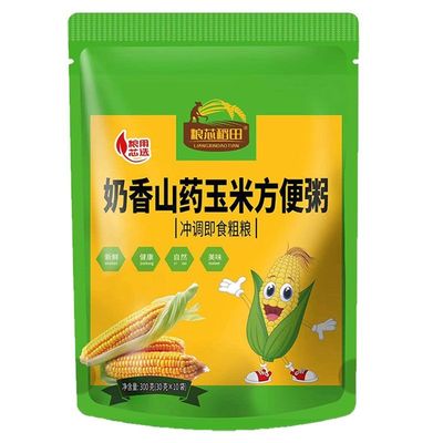 即食奶香山药玉米方便粥粗粮早餐