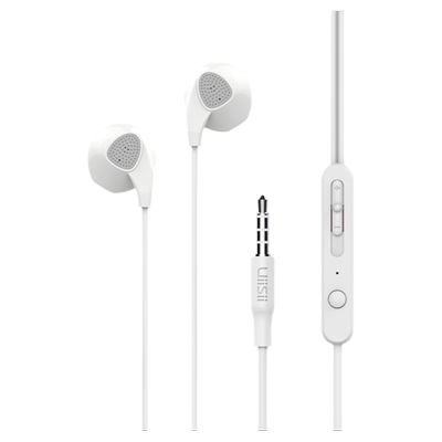 云仕U1入耳式有线耳机圆孔耳麦