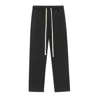 纯色直筒vibe炸街运动裤