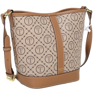 TBCB【16】女包2023新款女休闲单肩包百搭斜挎包印花潮流水桶包