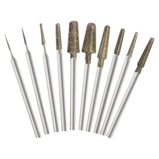 B针打磨头玉石翡翠蜜蜡翡翠打磨去皮电动头专业磨针金刚砂磨头