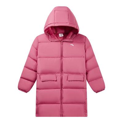 安踏儿童男女童中长羽绒服