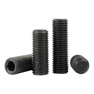 【可开专票】细牙紧定螺钉平端