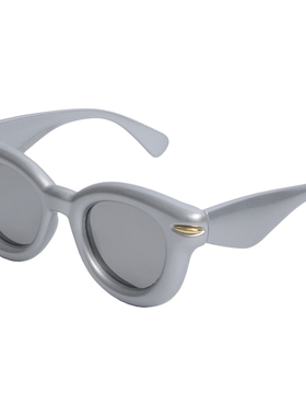 VINTAGETASTE 超未来感粗框小众设计ins风墨镜防晒uv400太阳眼镜