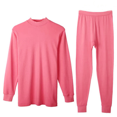 红豆正品100%棉秋衣秋裤女士套装