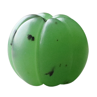 天然和田玉散珠南瓜珠苹果绿碧玉珠子单珠配珠玉石手串文玩配饰