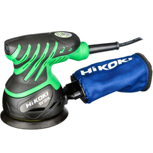 HIKOKI高壹SV13YA砂纸机原日立圆盘式5寸腻子木材抛光打磨机125mm