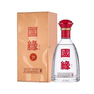 今世缘国缘单开42度浓香型白酒500ml单瓶装 商务宴请