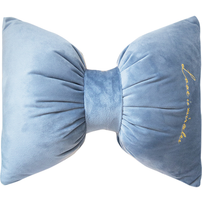 汽车头枕护颈枕蝴蝶结网红款颈椎