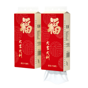 1500张家用悬挂式抽纸12大提实惠整箱装卫生纸擦手纸餐巾纸面巾纸