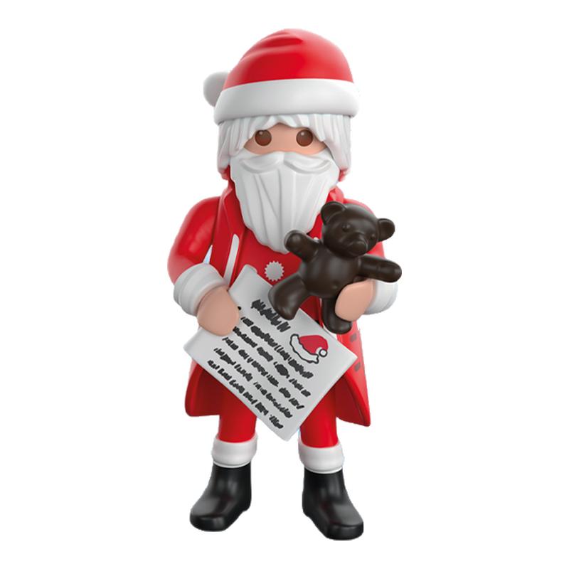 12月新品PLAYMOBIL摩比世界带着愿望清单的圣诞老人儿童玩具71883