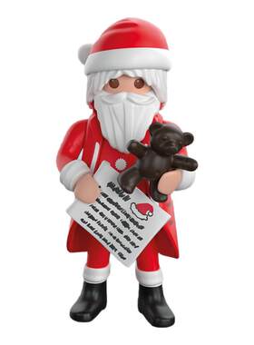 12月新品PLAYMOBIL摩比世界带着愿望清单的圣诞老人儿童玩具71883