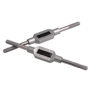 手用丝锥扳手 全钢T型加长手动绞手铰杠可调式攻牙器工具棘轮套装