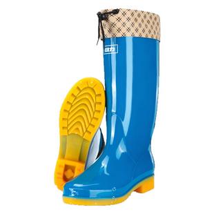 回力女士雨鞋2025新款耐磨水鞋胶鞋高筒雨靴工作户外中筒防水鞋女