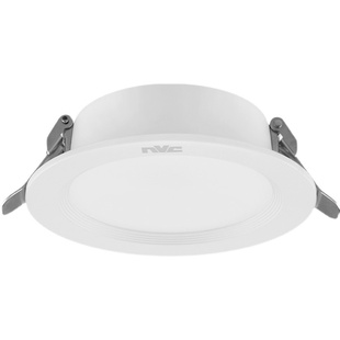 雷士照明LED筒灯铝材筒灯薄款NLED93425 9343黑色白色开孔75mm 5w