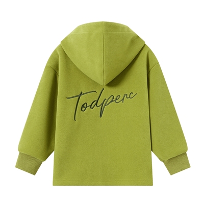 多多家男童摇粒绒外套冬装2025秋冬款新款儿童小熊男孩保暖上衣潮