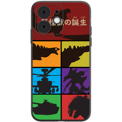 哥斯拉手机壳适用iphone13苹果x