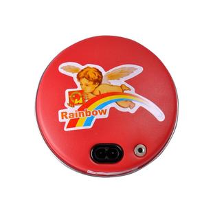 彩虹牌电暖宝电热铁饼暖手器小型无水便携式随身床上睡觉暖手宝