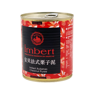 安贝法式栗子泥法国进口板栗栗子茸蛋糕蒙布朗甜品烘焙栗子酱875g