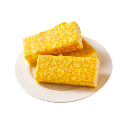 鸡蛋虎皮蛋皮沙琪玛软糯起酥办公室解压零食早餐下午茶办公室宿舍
