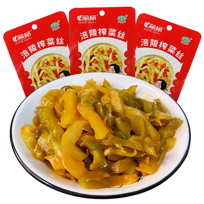 涪陵榨菜丝70克袋装正宗下饭菜