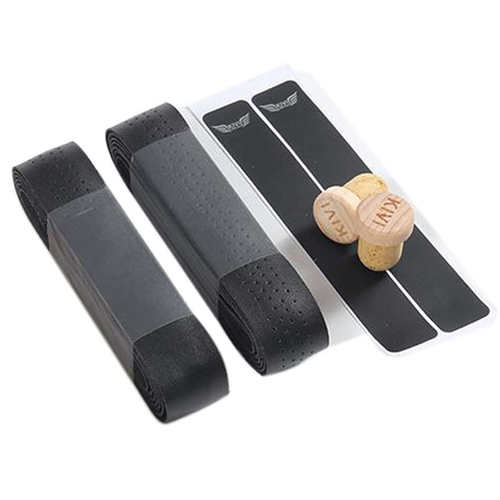 KIVI皮革织物自行车复古把带钢管车公路车弯把超纤透气背胶把带