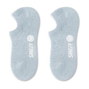 caramella袜子女夏季船袜女隐形袜浅口纯棉女袜子防滑不掉跟