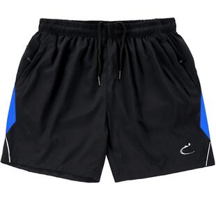 运动三分短裤男弹性黑色跑步速干超轻四分裤男子宽松舒适透气薄款