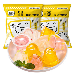 果冻椰果肉水果味混合味夏季儿童小零食小吃休闲食品解馋散装批发