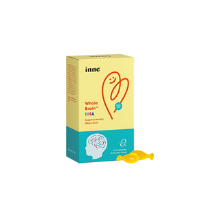 【4盒装】inne因你dha婴儿全脑DHA儿童宝宝藻油dha鱼油胶囊旗舰店