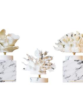 仿真珊瑚摆件树脂办公室装饰