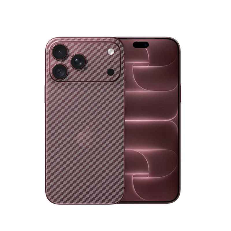 适用苹果iPhone18Pro碳纤维背膜