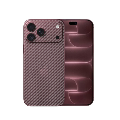 适用苹果iPhone18Pro碳纤维背膜