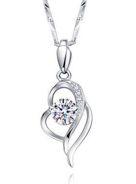 S999项链女纯银森系简约