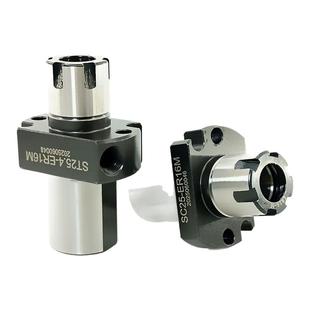 走心机辅助镗孔刀架C25/C25.4主背轴刀座钻孔背轴ER车床刀座配件