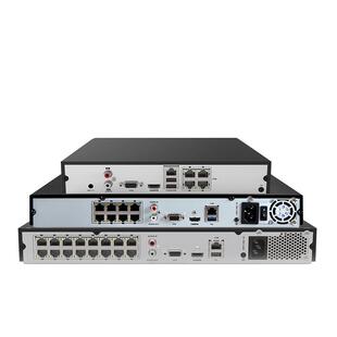 海康威视网络硬盘录像机4 8 16路poe家用监控器刻录主机高清nvr