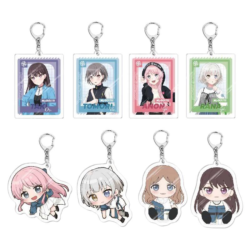 BanG Dream！MyGo高松灯爱音要乐奈爽世立希钥匙扣挂件挂饰周边