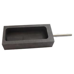 石墨油槽 熔炼金银条模具脱模铸锭熔金炉专用带手柄石墨槽耐高温