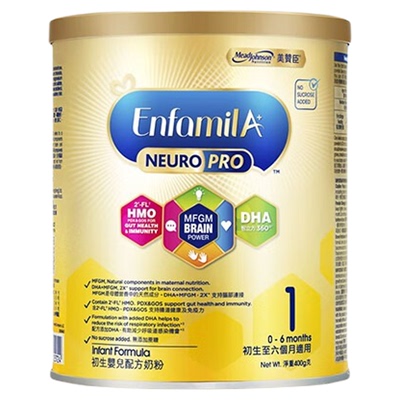 【新客专享】美赞臣智睿HMO婴幼儿配方奶粉Neuropro 1段400g/罐