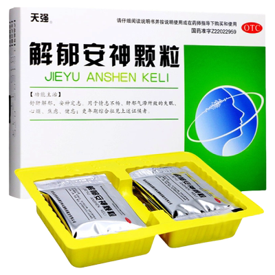 【天强】解郁安神颗粒5g*10袋/盒