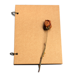 A4硬壳牛皮活页成人素描本速写本绘画本8开儿童涂鸦空白马克笔本