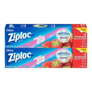 ziploc密保诺进口密封袋拉链式食品级零食袋家用冰箱保鲜袋收纳袋