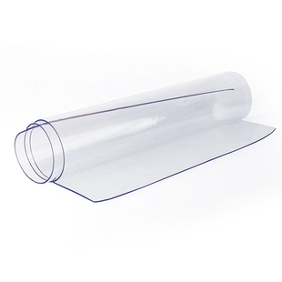 PVC透明软塑料膜软胶圆形餐桌垫防水软玻璃门帘挡风软板尺寸 定制