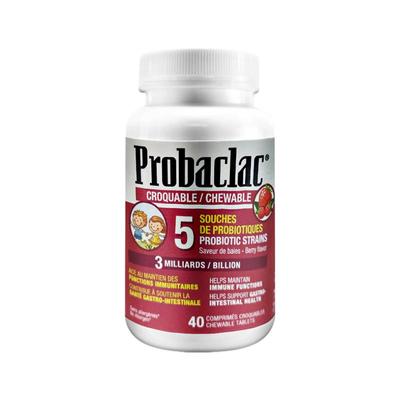 probaclac加拿大拉曼儿童益生菌肠道消化咀嚼片宝宝 效期特惠