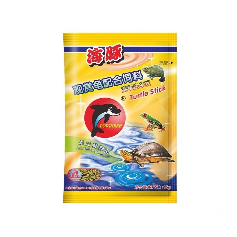 海豚观赏龟饲料高蛋白龟粮巴西龟