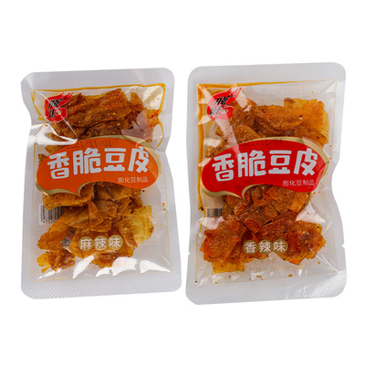 飞旺豆皮湖南平江香辣麻辣小包装