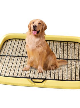 狗厕所小型犬专用尿盆防踩屎便盆非不锈钢小狗用大小便神器狗砂盆